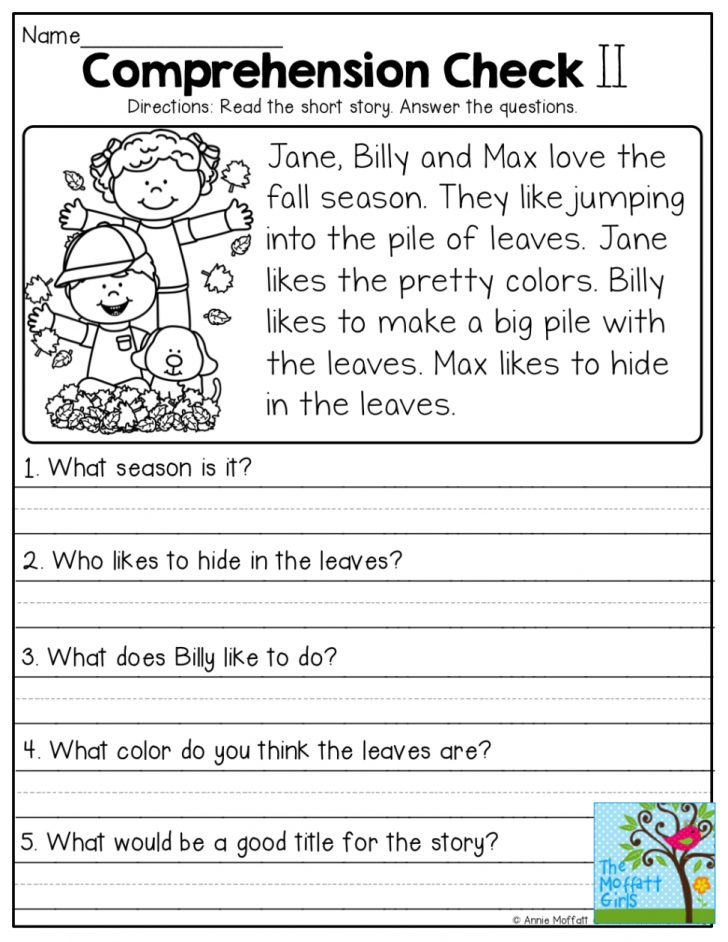 Worksheet Free Printable Reading Comprehension Worksheets Free
