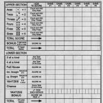 Yahtzee Score Sheets Free Printable | Blank Yahtzee Score Sheet   Free Printable Yahtzee Score Sheets