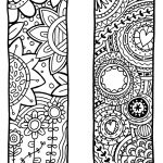 Zentangle Bookmark Printable From Spotgirl Hotcakes.blogspot   Free Printable Zentangle Templates