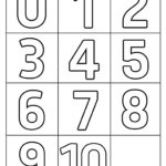 0 10 Printable Numbers (Free Templates In All Sizes)   Large Printable Numbers 1 10