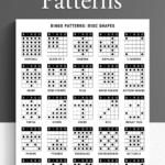 100 Bingo Patterns. Bingo Winning Patterns. Bingo Alphabet   Free Printable Bingo Game Patterns