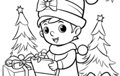 100 Christmas Coloring Pages: Free Printable Sheets - Free Full Size Printable Christmas Coloring Pages