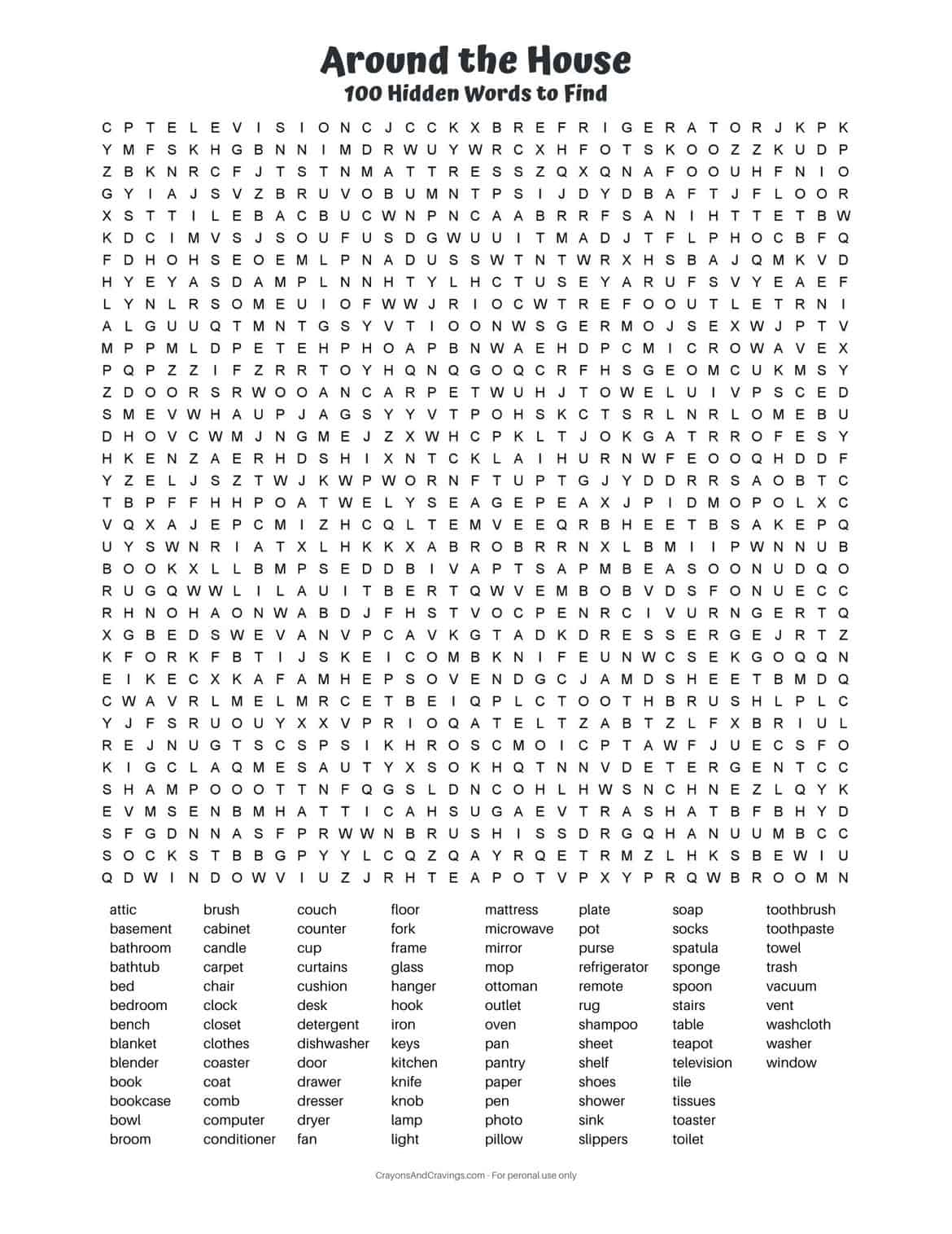 100 Word Word Search Pdf - Free Printable Hard Word Search - Free Printable Adult Word Search Free Printables