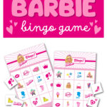 12 Cards) Free Fun Printable Barbie Bingo Game! | Catch My Party   Free Printable Birthday Bingo Cards For Adults