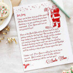 15 Free Letter From Santa Templates   Free Printable And Editable Letters From Santa