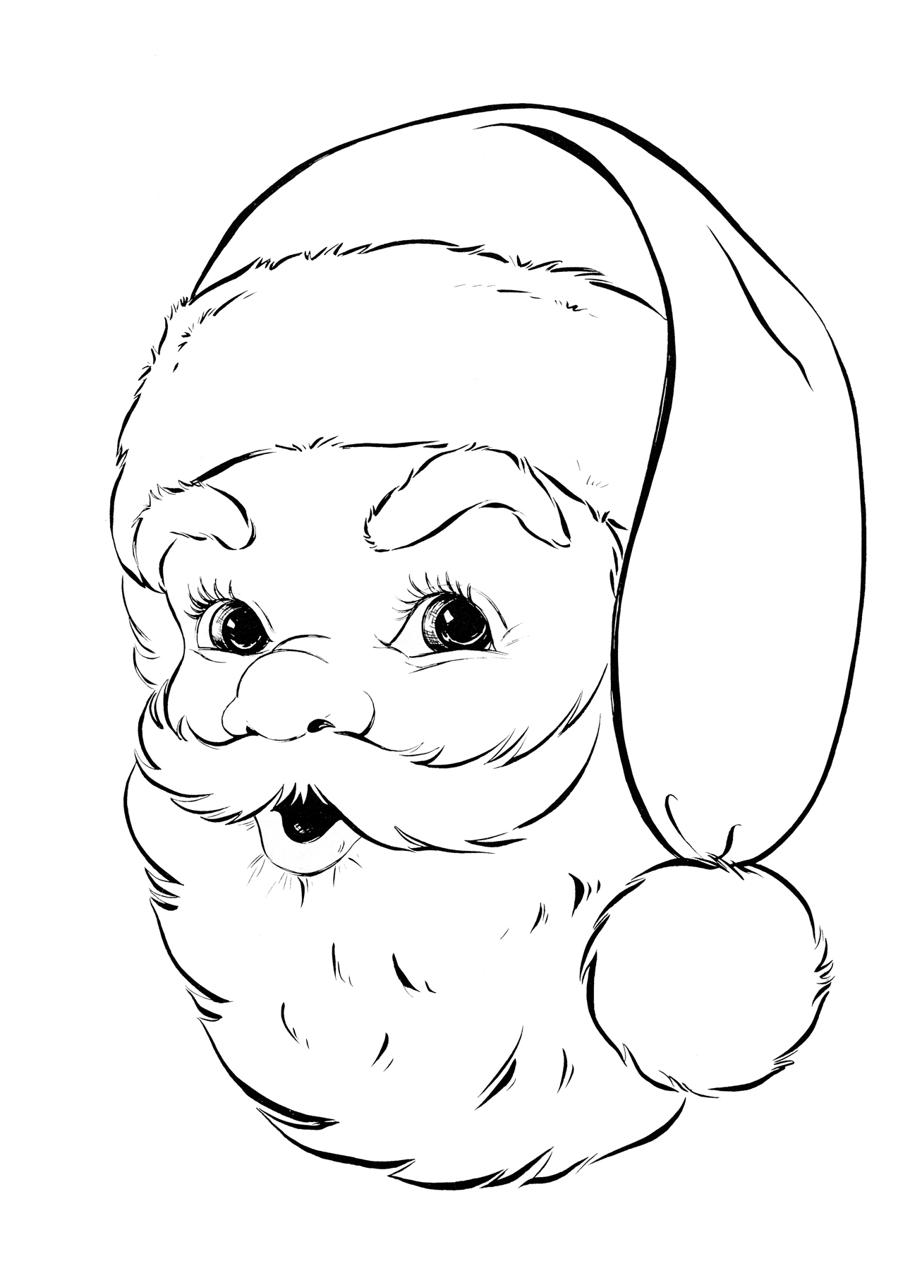 20 Free Christmas Coloring Pages! - The Graphics Fairy - Free Full Size Printable Christmas Coloring Pages