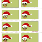 30 Free Printable Christmas Labels   Free Printable Christmas Labels Word