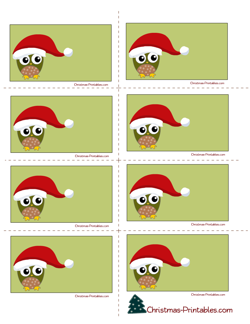 30 Free Printable Christmas Labels - Free Printable Christmas Labels Word