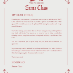30+ Free Santa Letter Templates To Print & Use (Right Now!)   Your   Free Printable And Editable Letters From Santa