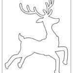 42 Reindeer Templates (Free Pdf Printables)   Free Printable Reindeer Stencils