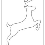 42 Reindeer Templates (Free Pdf Printables)   Free Printable Reindeer Stencils