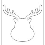 42 Reindeer Templates (Free Pdf Printables)   Free Printable Reindeer Stencils