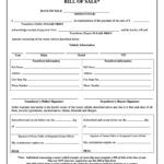 45+ Printable Bill Of Sale Templates [Free] (Word, Pdf)   Free Printable Bill Of Sale Ontario