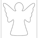 60 Angel Templates (Free Pdf Printables)   Free Printable Angel Templates