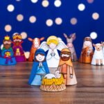 A Printable Nativity Scene Craft That Your Kids Will Love To Make   Free Printable 3D Nativity Scene