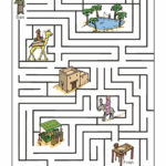 Activity Sheets Index | Bible Cartoons   Free Printable Bible Mazes