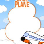 Airplane Themed Baby Shower Invitations + Party Ideas | Download   Free Printable Airplane Baby Shower Invitations