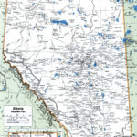 Alberta Map Regions.free Printable Map Alberta Province Canada   Free Printable Alberta Maps