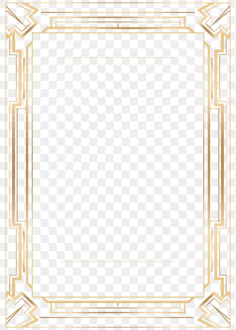 Art Deco Border Images | Free Photos, Png Stickers, Wallpapers - Free Printable Art Deco Borders