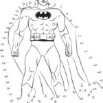 Batman Dot To Dot Printable Worksheet   Connect The Dots   Free Printable Dot To Dot Superhero