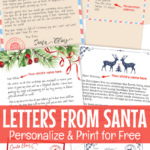 Best Free Printable Letter From Santa Templates   Free Printable And Editable Letters From Santa