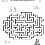 Bible Maze • Beeloo Printable Crafts And Activities For Kids   Free Printable Bible Mazes