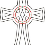 Celtic Cross   Unique Laser Cut Gift   Free Printable Celtic Stencils