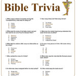 Christian Christmas Trivia Questions And Answers | Bible Quiz   Free Printable Bible Christmas Trivia Games