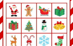 Christmas Bingo - Free Printable - - Free Printable Christmas Bingo Templates