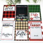 Christmas Gift Card Holder Free Printables   Crisp Collective   Gift Cards Free Printables