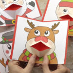 Christmas Pop Up Cards   Free Printable Pop Up Card Templates Christmas