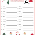 Christmas Scrambler Free Word Game Puzzle   Thrifty Mommas Tips   Free Printable Holiday Word Games