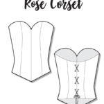 Classic Free Corset Pattern And Tutorial. Pdf Download.   Free Printable Corset Sewing Pattern