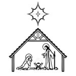 Coloring Page Birth Of Jesus   Free Printable Coloring Pages   Img   Free Large Printable Nativity Scene