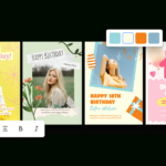 Create A Personalized Birthday Poster Online In Minutes | Fotor   Make Birthday Posters Online Free Printable