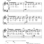 Disney Piano Sheet Music | Easy And Fun Songs To Play   Free Printable Sheet Music For Piano Disney