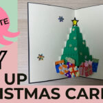 Diy Pop Up Christmas Card | Free Templates | Paper Crafts   Free Printable Pop Up Card Templates Christmas