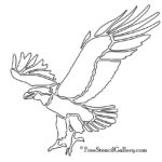 Eagle Stencil | Free Stencil Gallery | Wood Burning Stencils   Free Printable Eagle Stencils