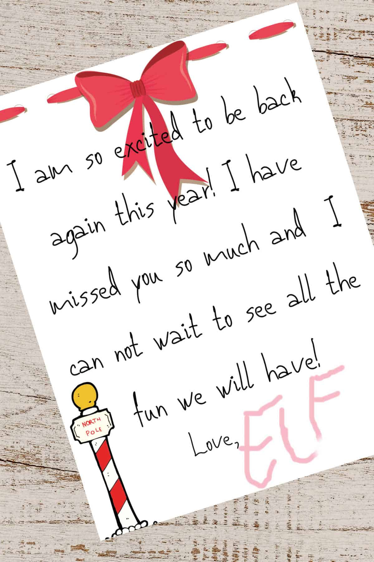 Elf On The Shelf I&amp;#039;M Back Letter Printable • Midgetmomma - Elf On The Shelf Im Back Letter Free Printable