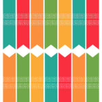 Fiesta Cupcake Toppers {Free Printable Flags}   Paper Trail Design   Cupcake Flags Free Printable