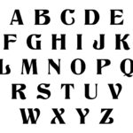 Font Styles Alphabet   20 Free Pdf Printables | Printablee | Font   Printable Letters In Different Fonts