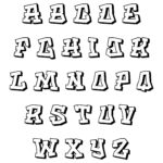 Font Styles Alphabet   20 Free Pdf Printables | Printablee   Printable Letters In Different Fonts