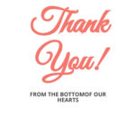 Free Bookmark Templates & Examples   Edit Online & Download   Free Printable Thank You Bookmarks