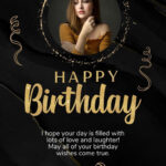 Free Canva Birthday Template | Birthday Template, Happy Birthday   Make Birthday Posters Online Free Printable