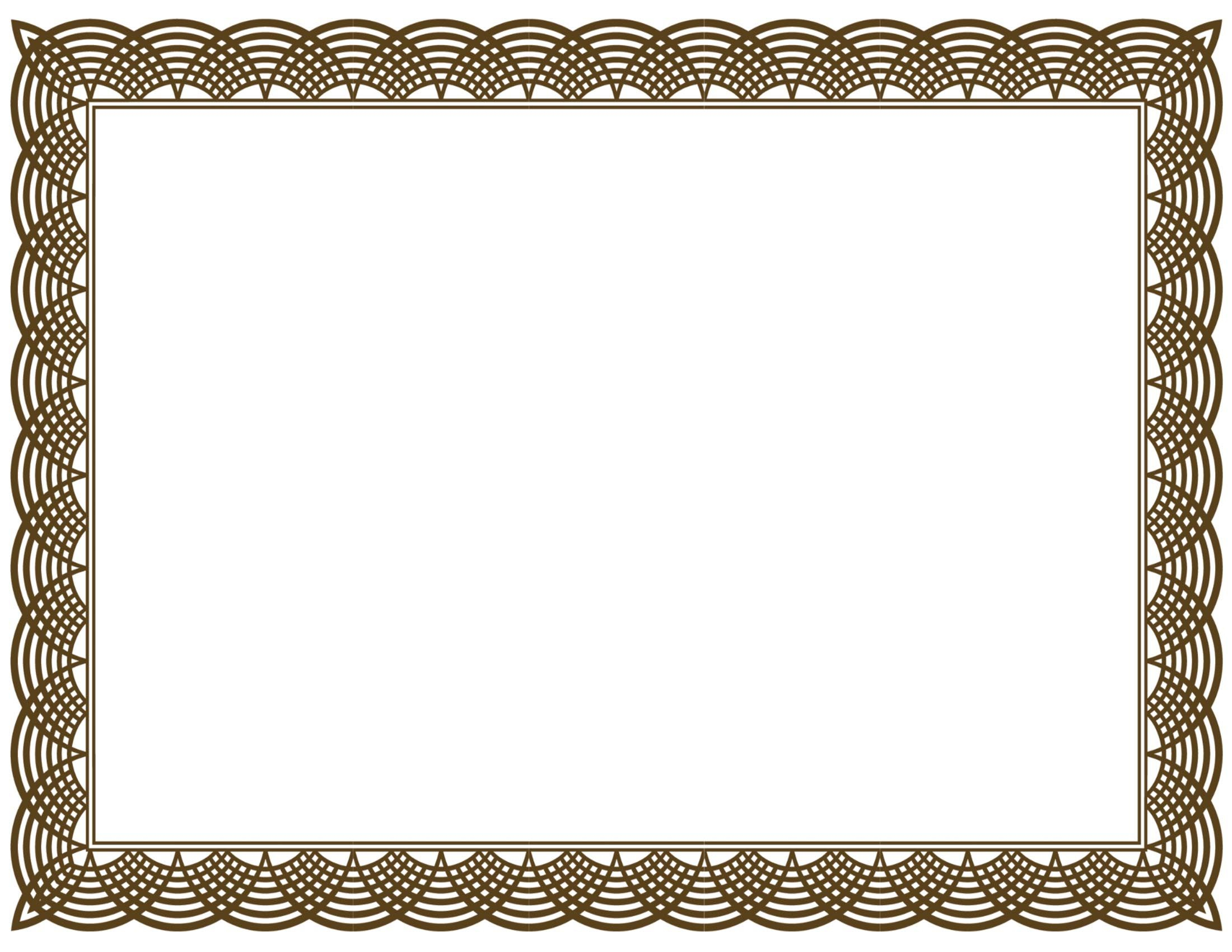 Free Certificate Border, Download Free Clip Art, Free Clip - Free Printable Award Certificate Borders