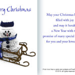 Free Christmas And Holiday Cards And Pictures   Free Printable Christmas Cards To Download