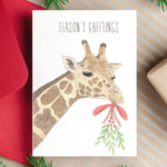 Free Christmas Card Printable   Handmade Weekly   Free Printable Christmas Cards To Download