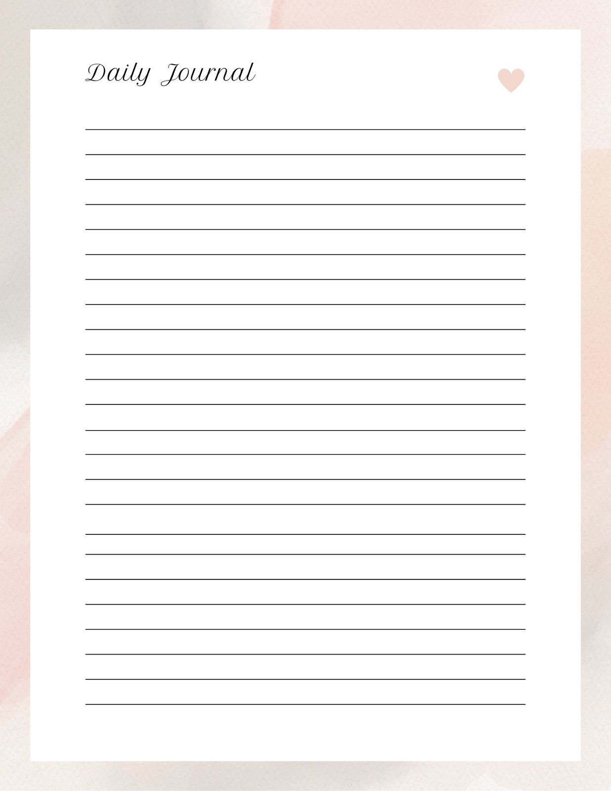 Free Editable And Printable Journal Templates | Canva - Free Online Printable Journal