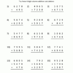 Free Printable Addition Worksheets 3Rd Grade | Math Addition   Free Printable Addition Worksheets For Grade 4