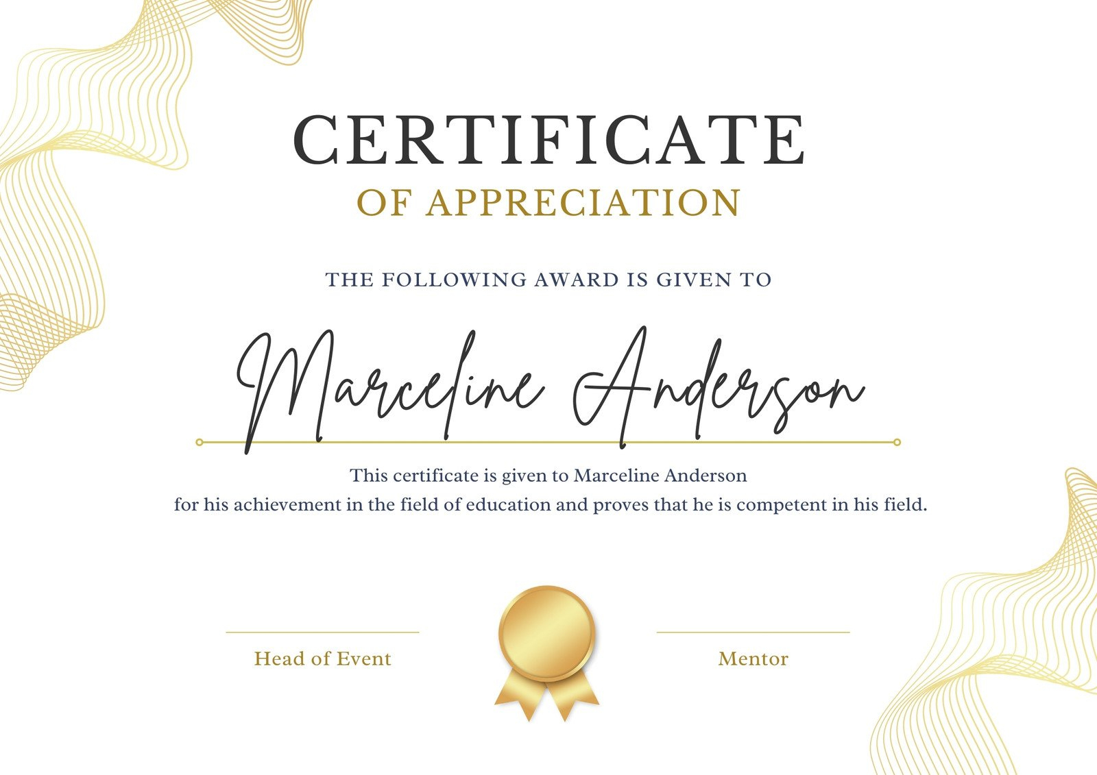 Free, Printable, And Customizable Award Certificate Templates | Canva - Free Printable Award Certificate Borders